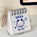 【iLIKE Shop🌴】 買一送一2024年迷你小台曆 創意小台曆 日曆 月曆 小月歷 迷你桌曆 可愛又實用-規格圖5