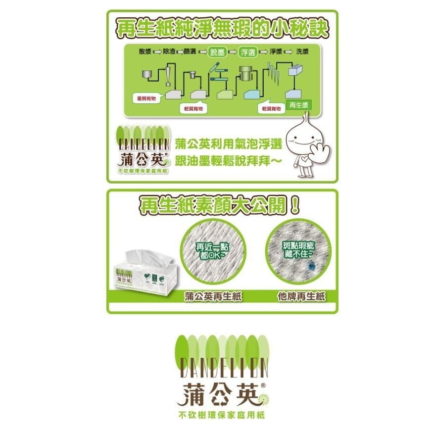【福吉生活】一筆訂單最多4包 蒲公英 小捲桶 衛生紙 270抽（6捲入） 超取最多4組-細節圖2