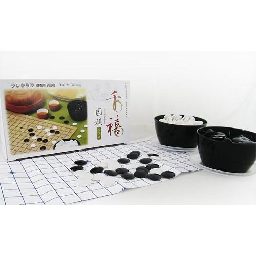 千禧圍棋  易收藏 攜帶 圍棋 旅遊必備 玩具 黑白棋 桌遊 桌遊遊戲 棋靈王-細節圖2