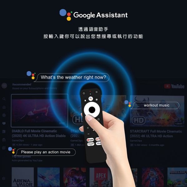 Google認證最強安卓機上盒 HAKO MINI PRO 永久第三方APP 4K畫質 YT NF D+ 國際版-細節圖7