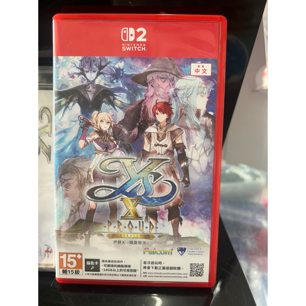 NS2 伊蘇10 伊蘇 Ys X -諾曼榮光- (中文版)鑰匙卡 二手片 公司貨-細節圖2