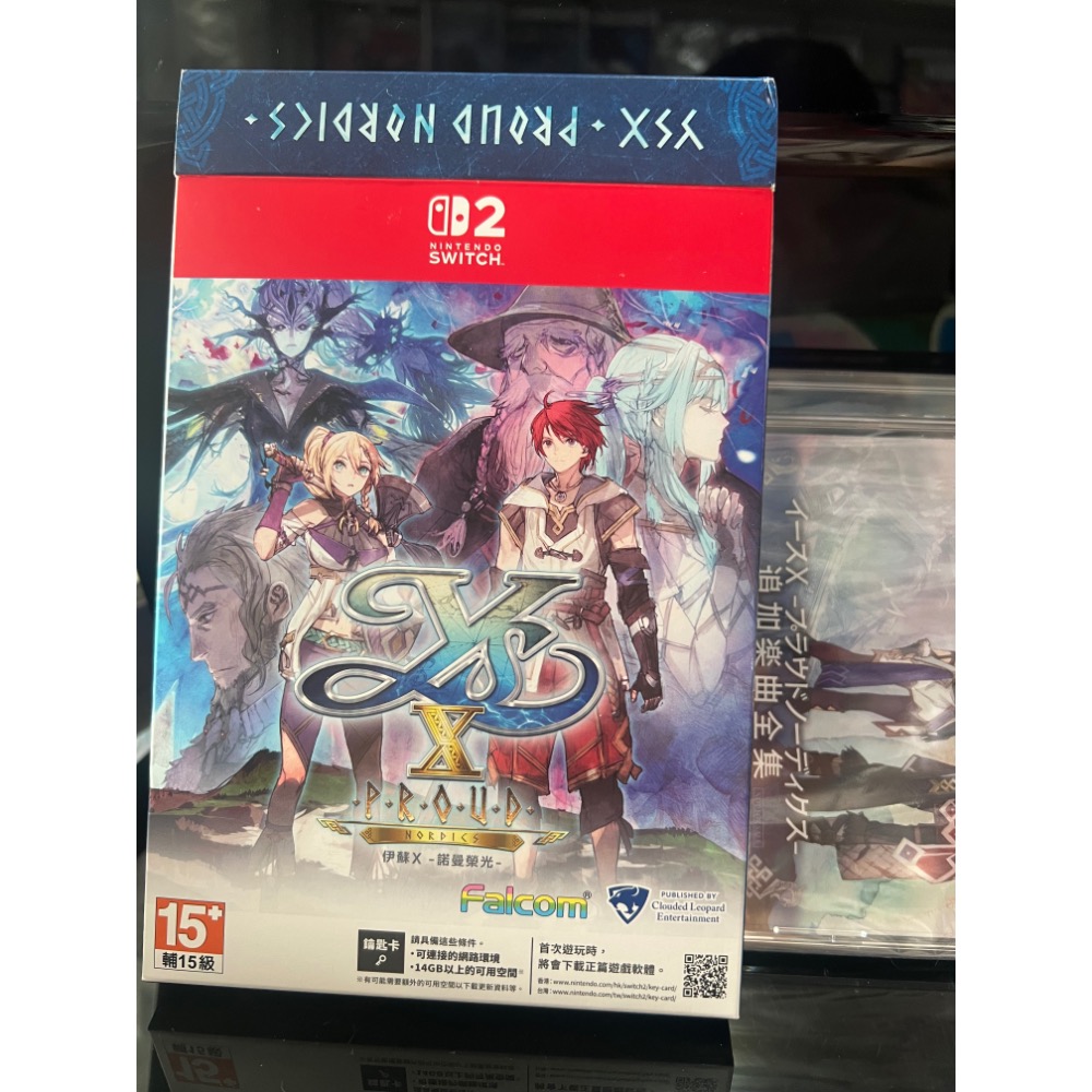 NS2 伊蘇10 伊蘇 Ys X -諾曼榮光- (中文版)鑰匙卡 二手片 公司貨-細節圖3
