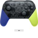 NS Switch PRO 全新 原廠 控制器 手把 現貨 黑色 特仕色 一年保固 台灣公司貨 NFC steam 藍牙-規格圖4