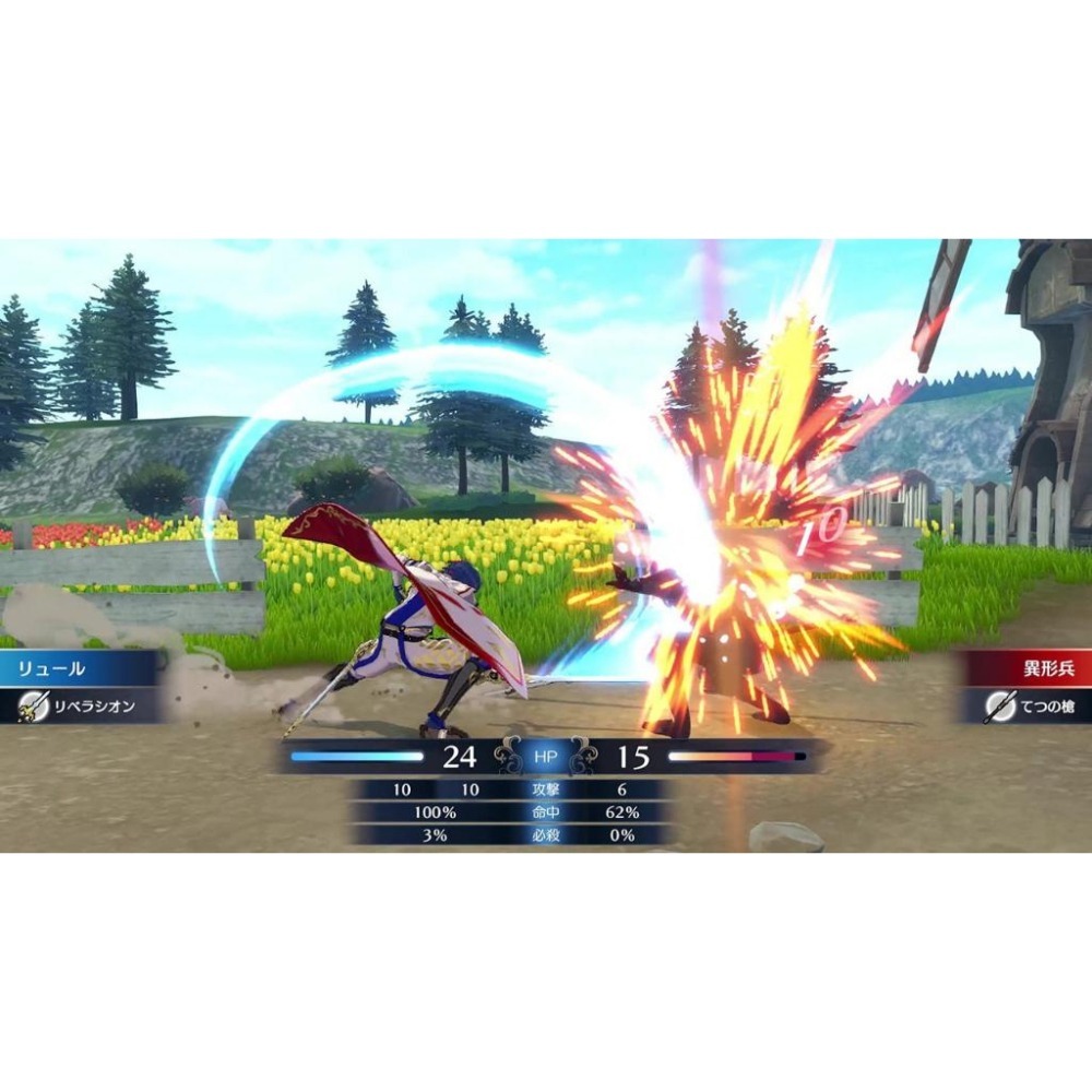 NS Switch 聖火降魔錄 火焰之紋章 ENGAGE Fire Emblem 新品 二手 中文版 t-細節圖2