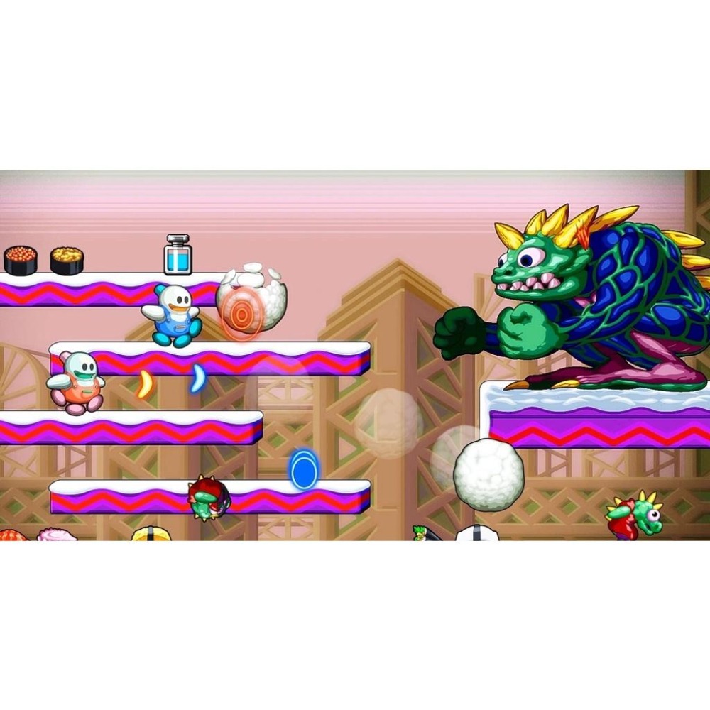 NS Switch 雪人兄弟 Special 全新 日本中文版 現貨  雪人 益智-細節圖2