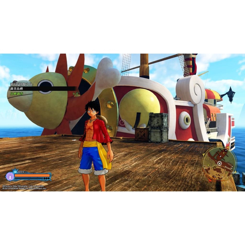 『請先私訊』PS4 航海王 海賊王 尋秘世界 二手 中文版 魯夫 索隆-細節圖2