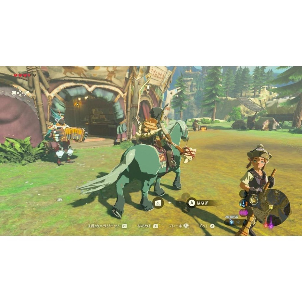 NS Switch 薩爾達傳說 曠野之息 全新 二手 中文版 冒險系列 自由世界-細節圖2