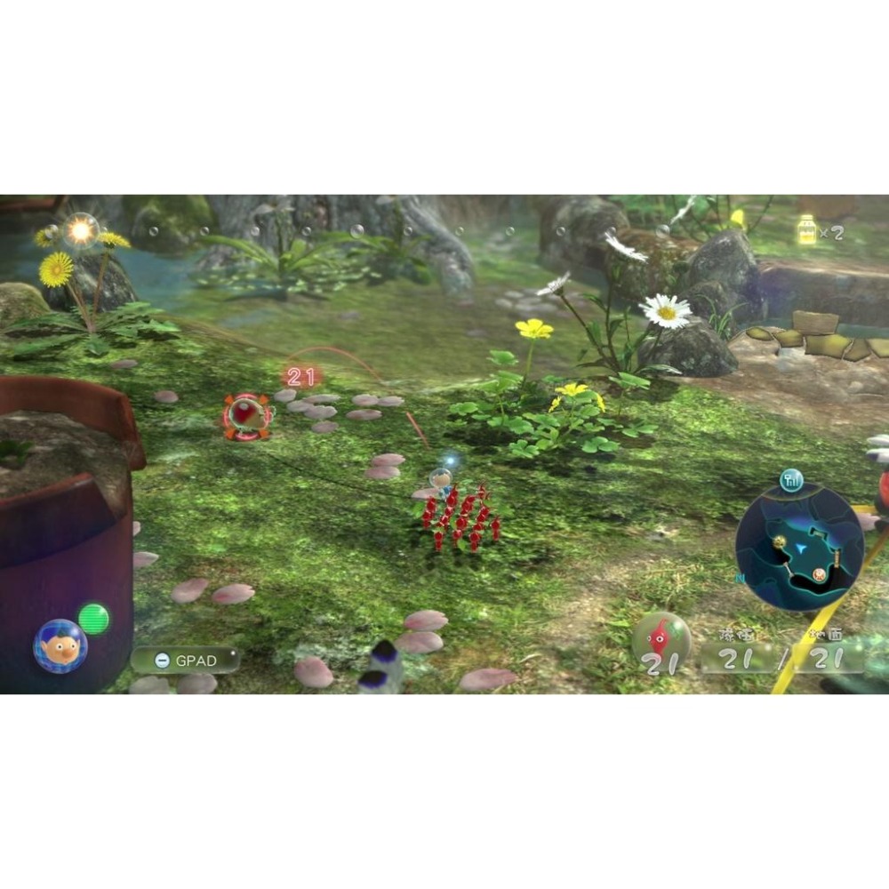 NS Switch 皮克敏3 豪華版 全新 二手 中文歐版 現貨 闖關-細節圖2