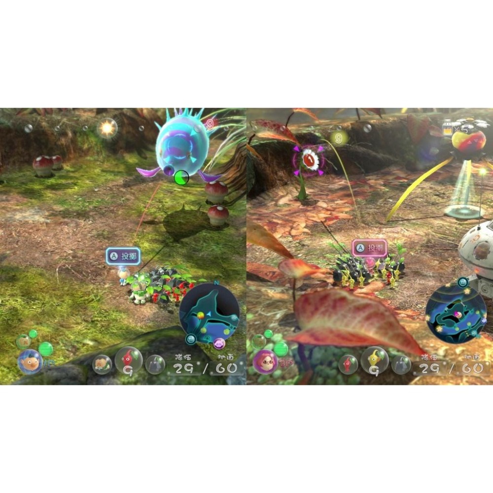 NS Switch 皮克敏3 豪華版 全新 二手 中文歐版 現貨 闖關-細節圖3