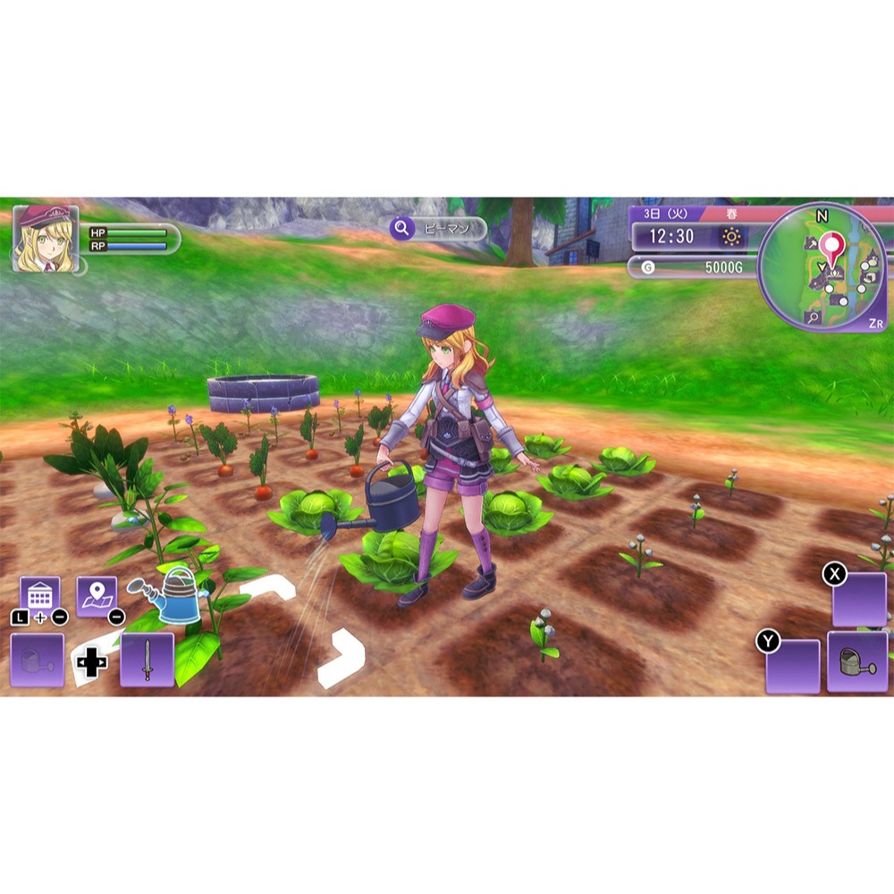 NS Switch 符文工廠 5 現貨 中文版 二手 RPG 生活 可愛 少女-細節圖2