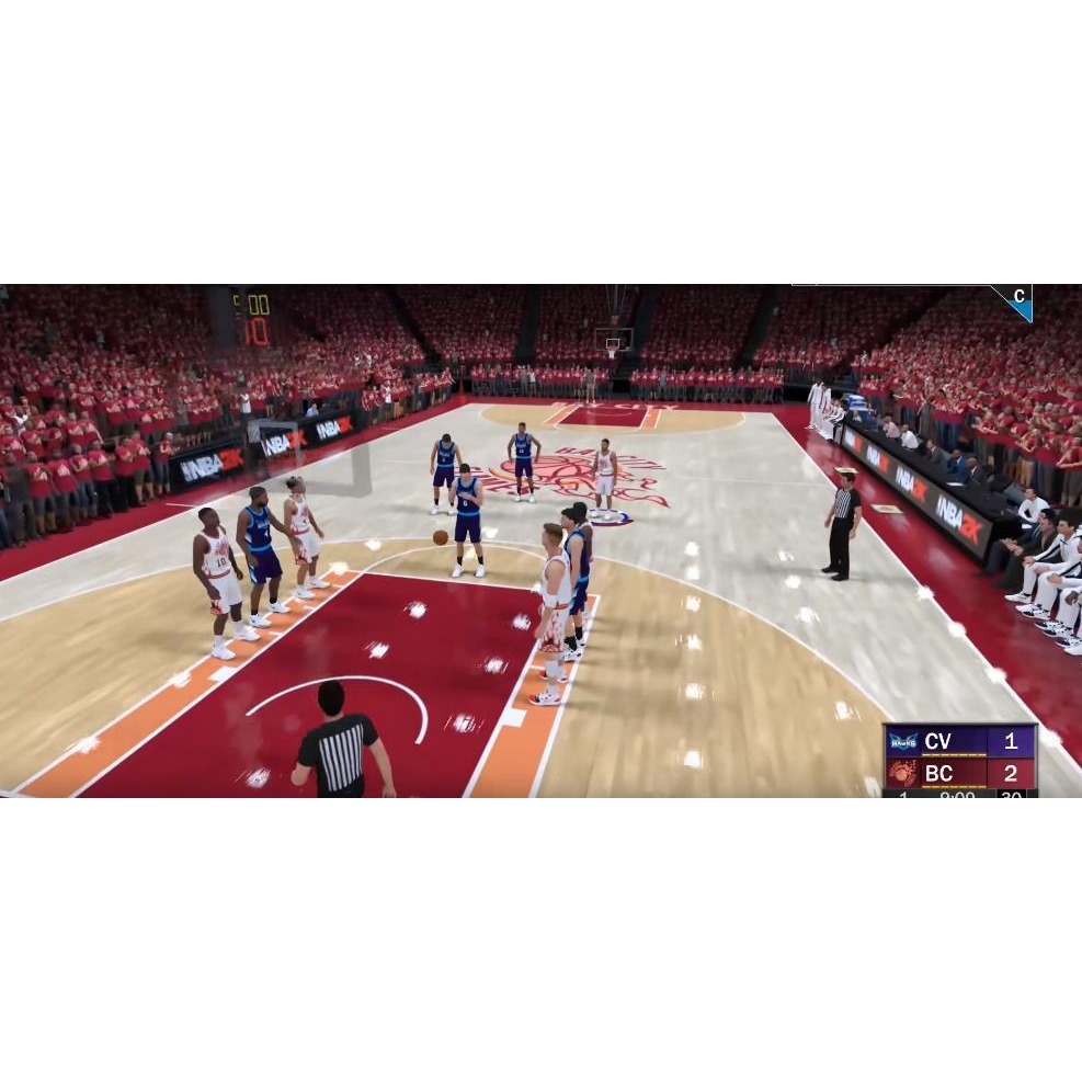 NS Switch NBA 2K20 中文版 現貨 二手 籃球 比賽 競賽-細節圖2