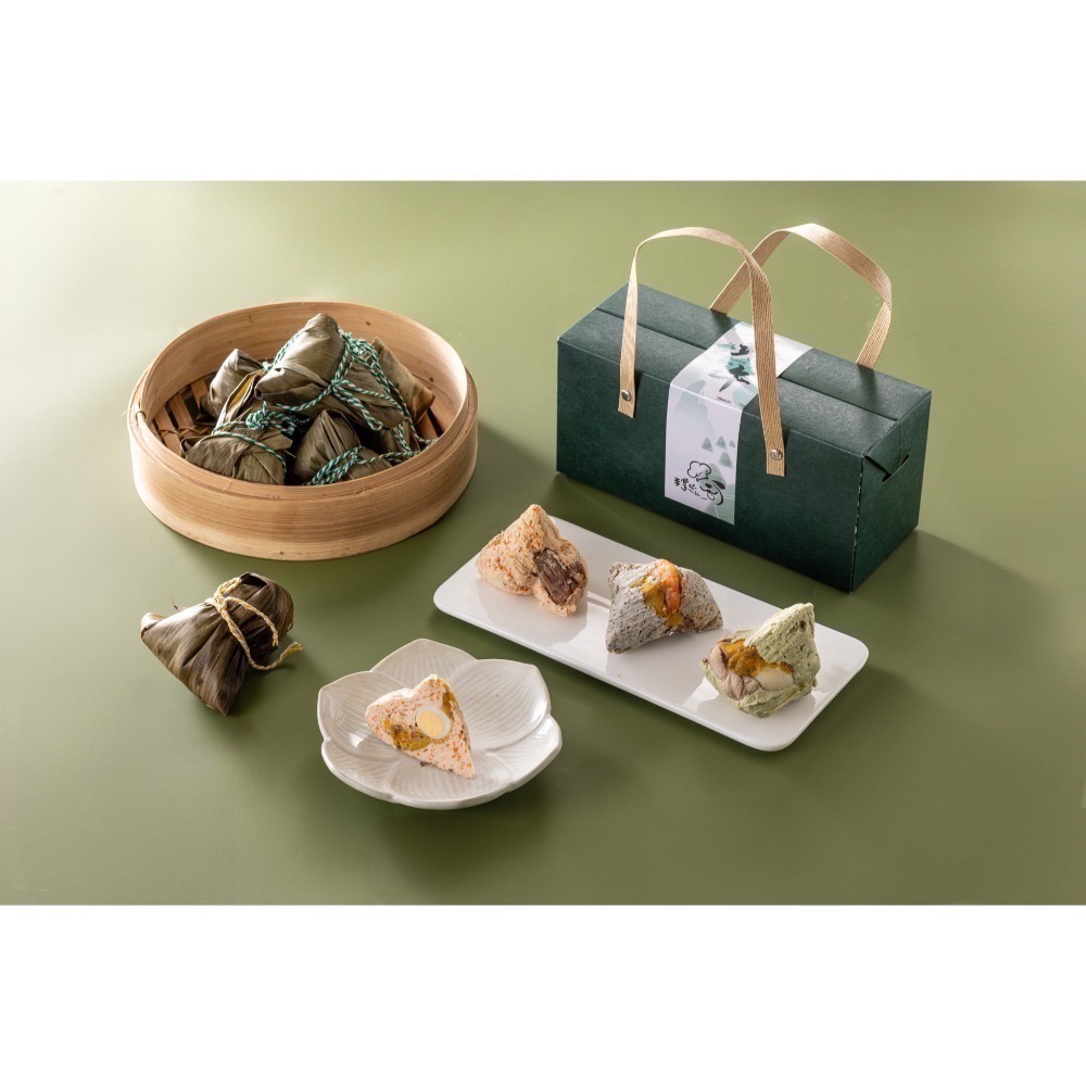 三色雞寶粽組