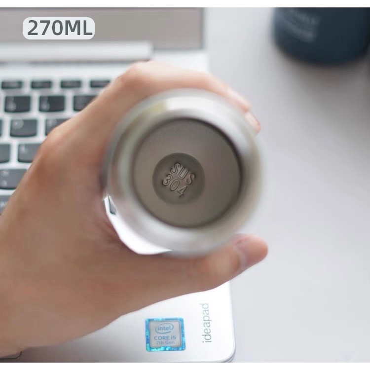 韓版時尚迷你不銹鋼保溫杯270ml-細節圖2