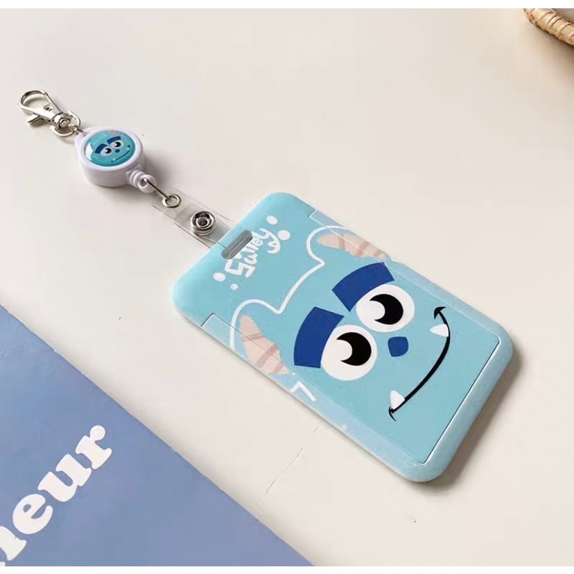 伸縮造型卡通信用卡悠遊卡套包包掛件-細節圖10