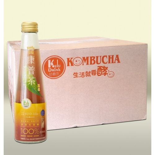 【咕嚕茶】鳳梨🍍康普茶(24瓶) 1箱即免運 新口味