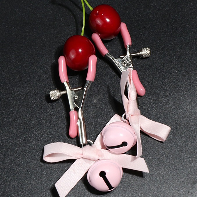 【性感販賣所】現貨🎀情趣用品 乳夾 鈴噹乳夾 情趣玩具 SM BDSM 情趣 角色扮演 cosplay 調教 奶夾-細節圖2