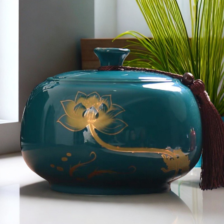 祥和蓮花罐-細節圖2