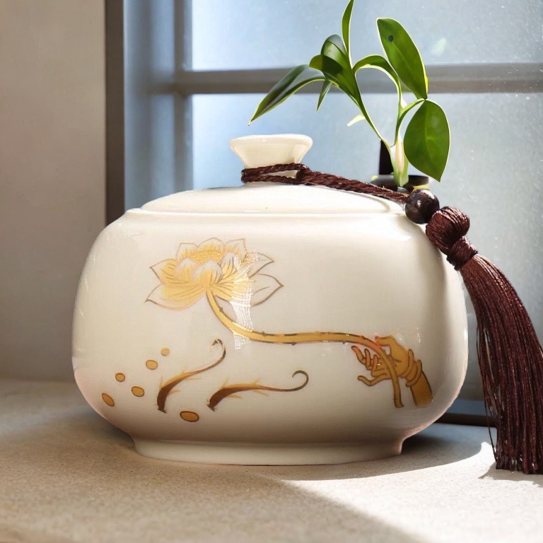 祥和蓮花罐-細節圖5