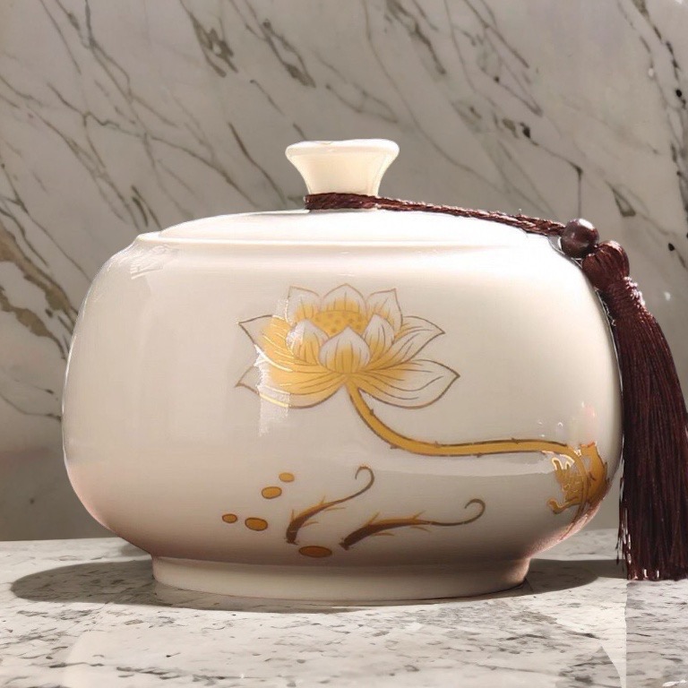 祥和蓮花罐-細節圖6