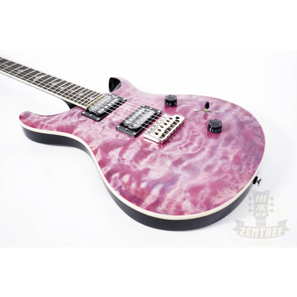 現貨 PRS SE CUSTOM 24 QUILT Violet 電吉他 田水音樂-細節圖5