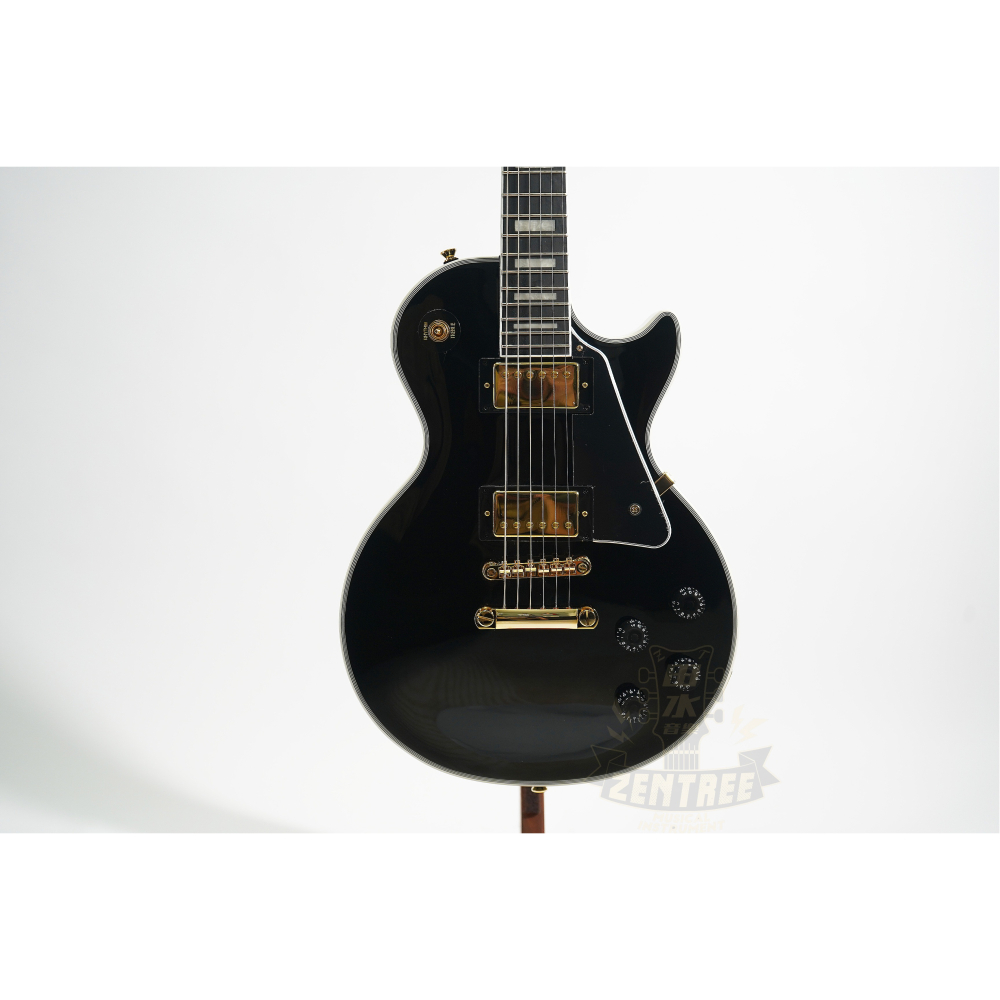 現貨 Epiphone Les Paul Custom 經典 LP 黑色 電吉他 田水音樂 孤獨搖滾-細節圖2