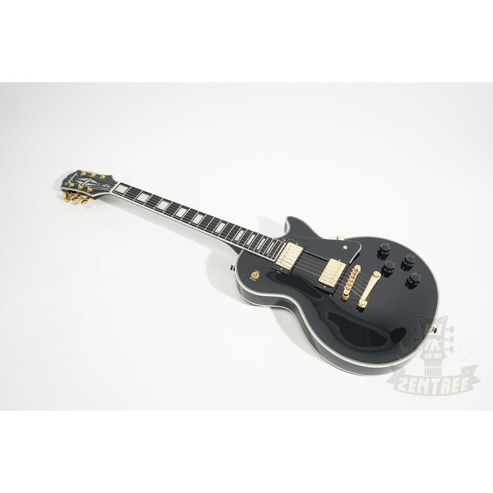 現貨 Epiphone Les Paul Custom 經典 LP 黑色 電吉他 田水音樂 孤獨搖滾-細節圖3