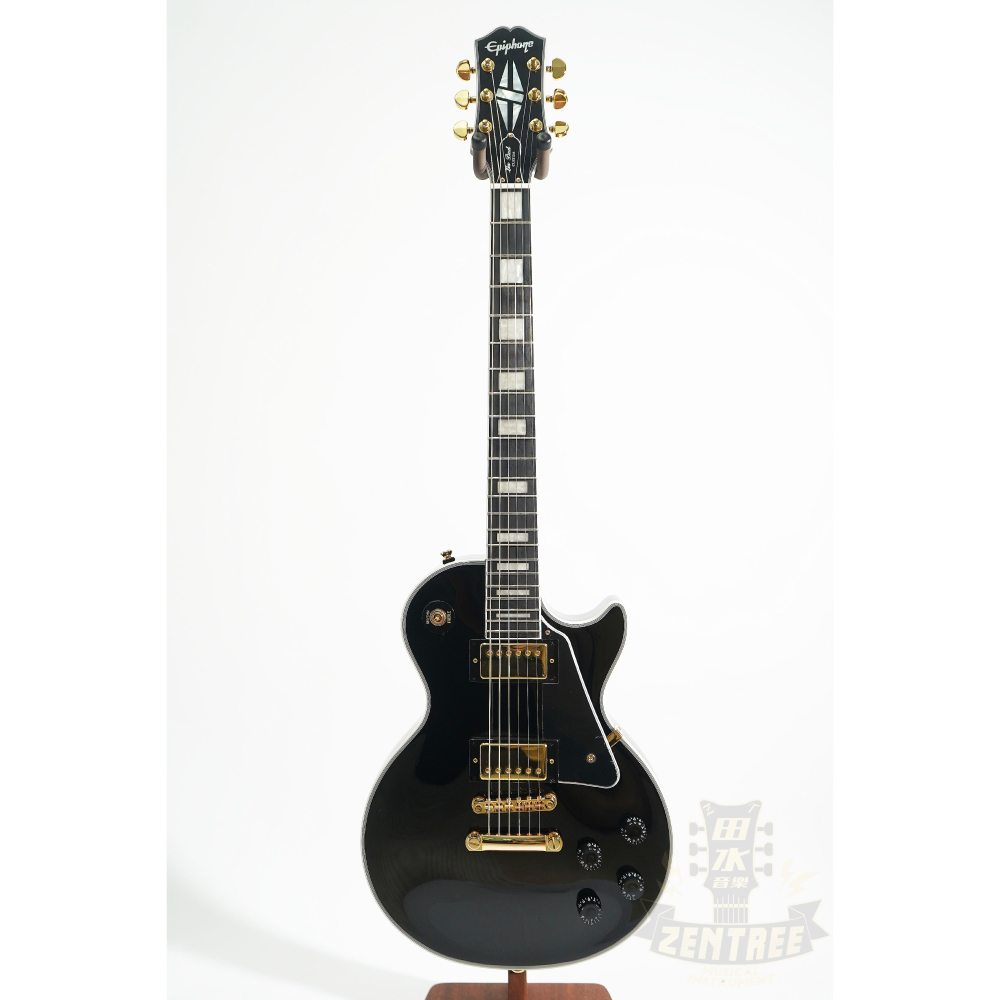 現貨 Epiphone Les Paul Custom 經典 LP 黑色 電吉他 田水音樂 孤獨搖滾-細節圖7