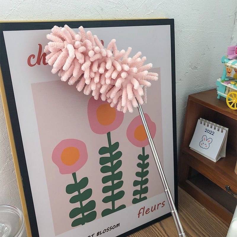 𝑭𝒐𝒓 𝒚𝒐𝒖 §預購🚚 多功能可伸縮彎曲除塵雞毛撢子-細節圖7