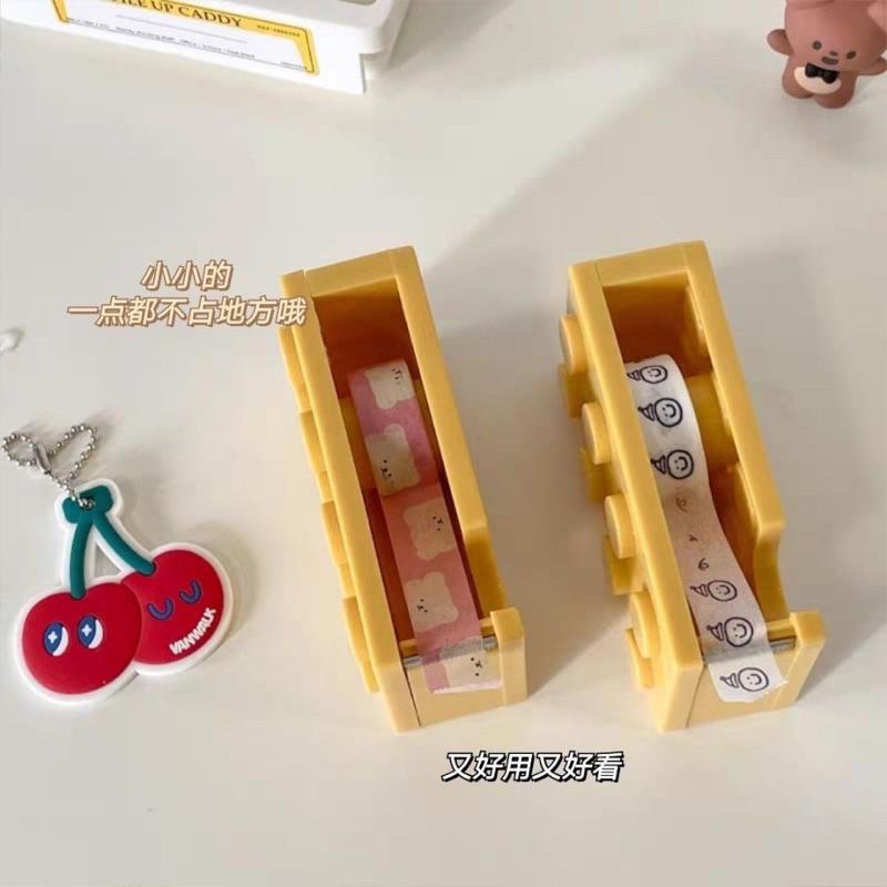 預購補貨中🚚 INS風奶酪芝士膠帶切割器&膠台座-細節圖5