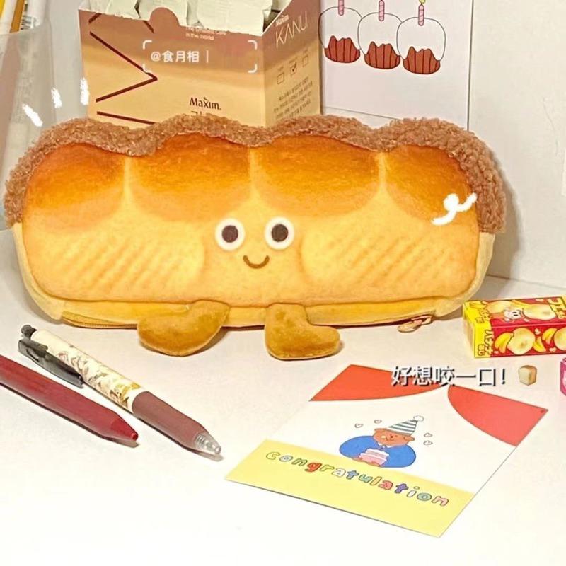 預購&嚴選好物♡好吃の麵包系列收納筆袋-細節圖4