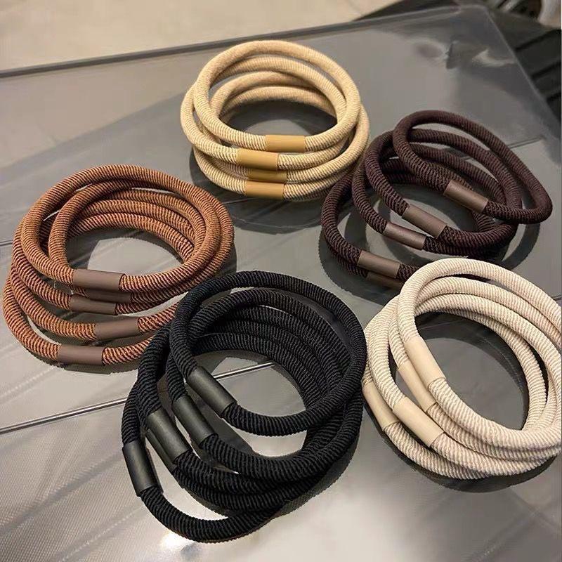 預購§嚴選好物♡韓國高彈力素面基礎髮圈-細節圖2