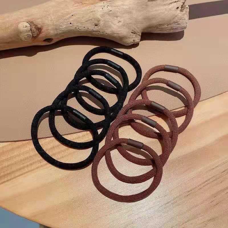 預購§嚴選好物♡韓國高彈力素面基礎髮圈-細節圖3