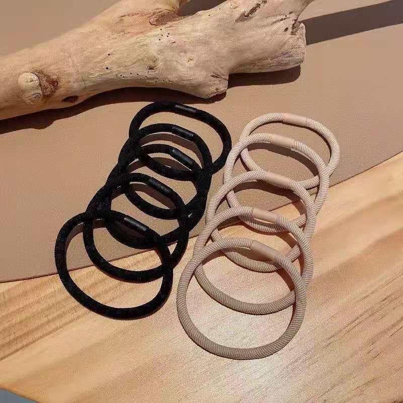 預購§嚴選好物♡韓國高彈力素面基礎髮圈-細節圖4