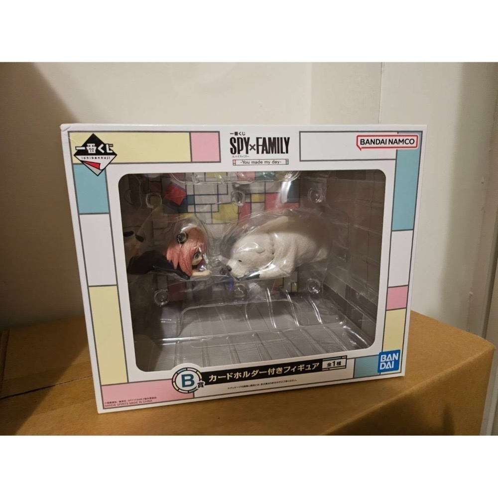 <日本一番賞>SPY×FAMILY 間諜家家酒 ｰYou made my dayｰ(B賞 安妮亞模型+名片架)-細節圖3