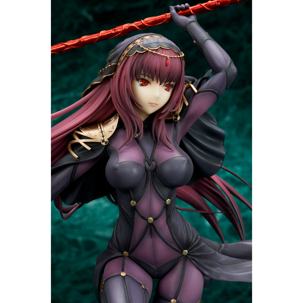 <日本quesQ> Fate/Grand Order (1/7 Lancer 斯卡哈 第三再臨) PVC塗裝完成品-細節圖3