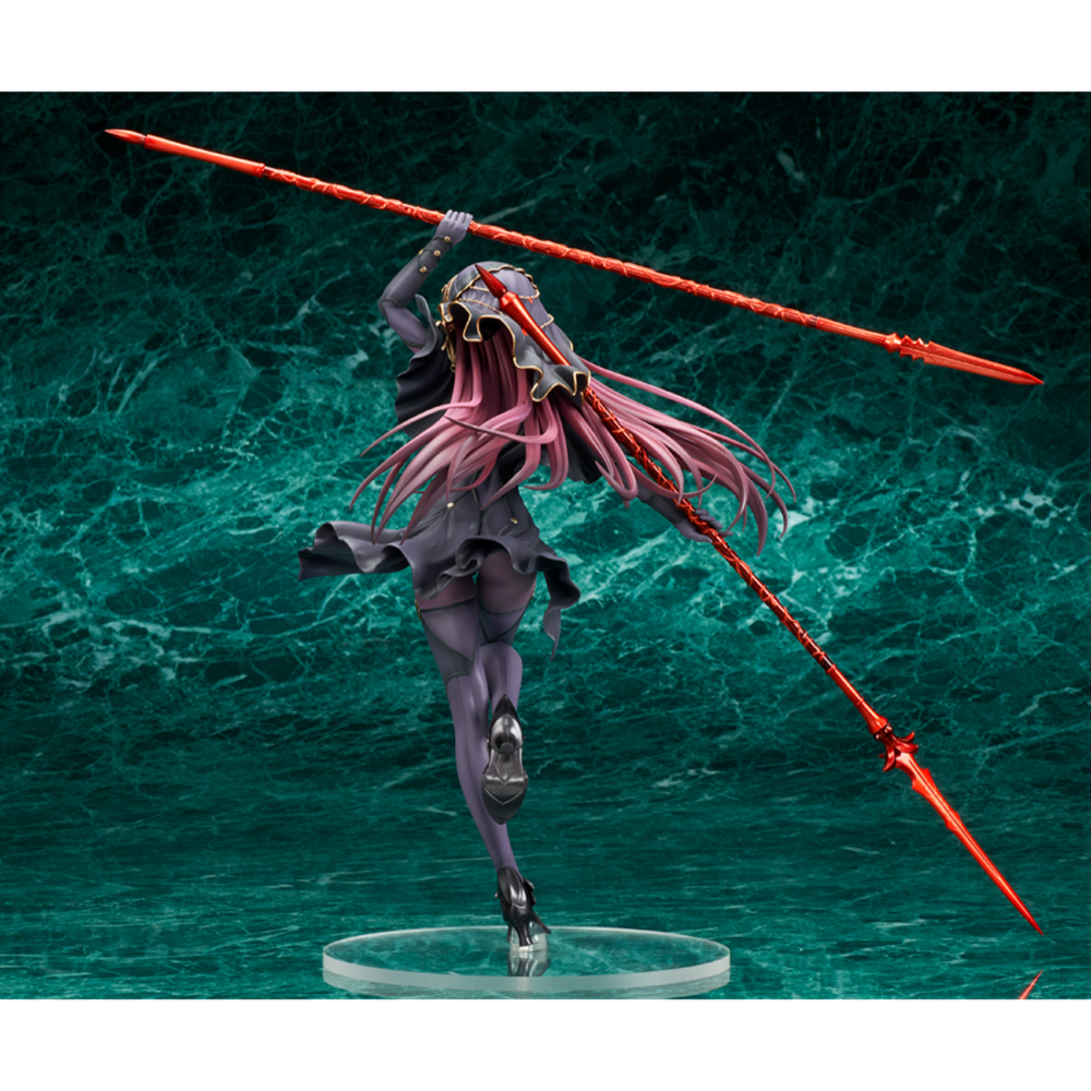 <日本quesQ> Fate/Grand Order (1/7 Lancer 斯卡哈 第三再臨) PVC塗裝完成品-細節圖4