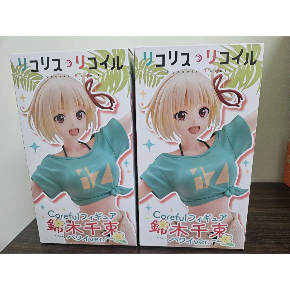 <美少女公仔>莉可麗絲 錦木千束 夏威夷版，日版全新未拆封-細節圖2