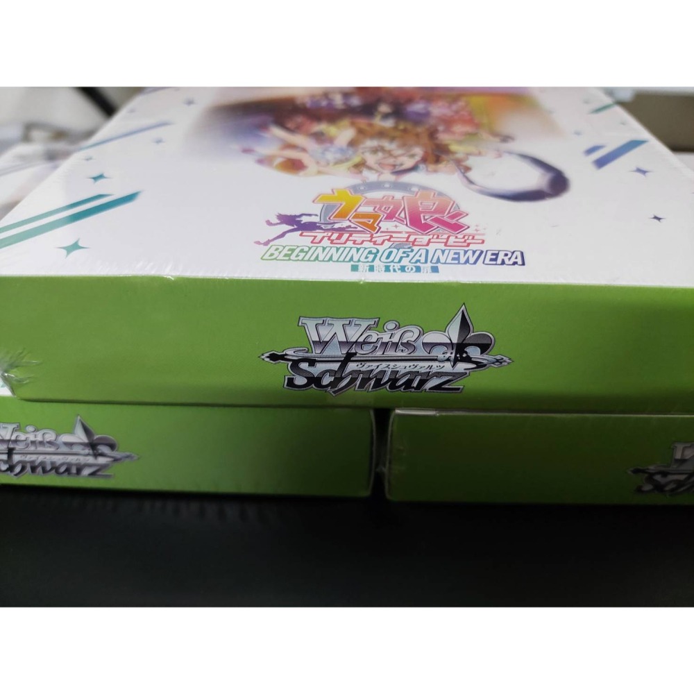 《黑白雙翼》賽馬娘新時代之扉 Weiβ Schwarz連動補充包(1盒/1BOX)，全新未拆封，有封膜-細節圖3