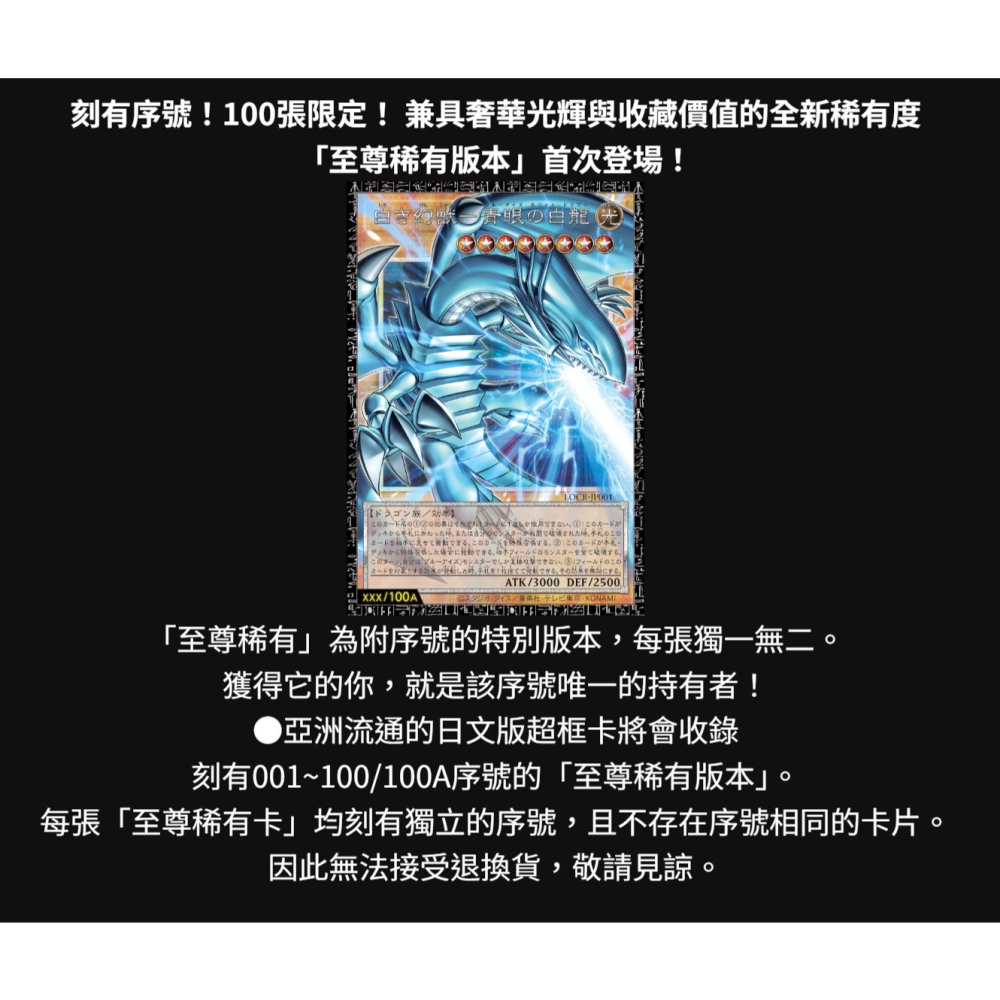 《遊戲王》LOC超框-白龍盒 [界限超越典藏包 －勁敵篇] 韓紙(1盒/1BOX)全新未拆，有封膜-細節圖5