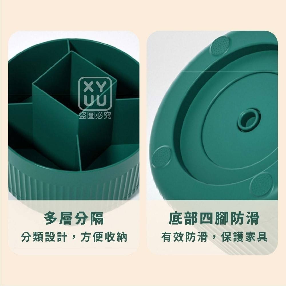 ❤️‍🩹桌上型化妝品旋轉收納盒-細節圖3