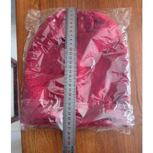 時尚保暖護耳素色針織帽-細節圖3