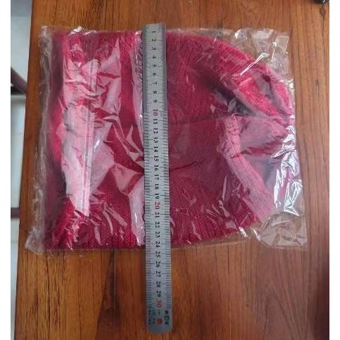 時尚保暖護耳素色針織帽-細節圖4