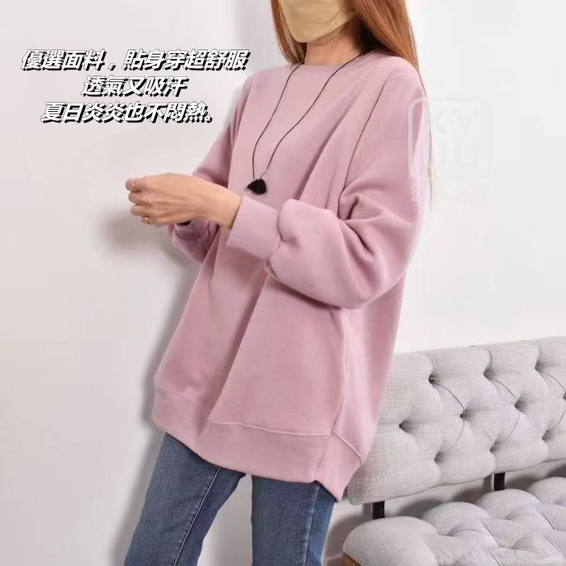 側口袋純色大tee-細節圖2