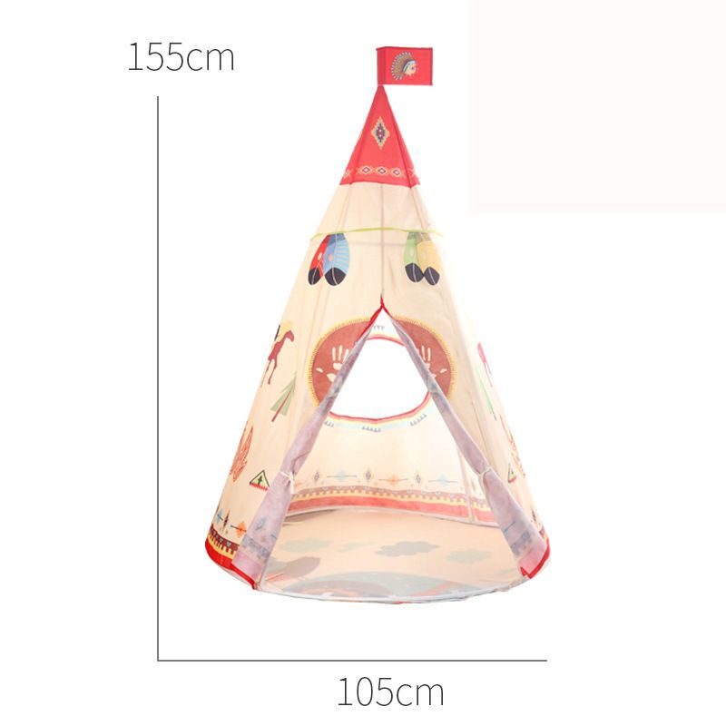 ［送地墊］外銷亞馬遜兒童印地安帳篷兒童帳篷家家酒遊戲屋戶外室內小天地-細節圖5