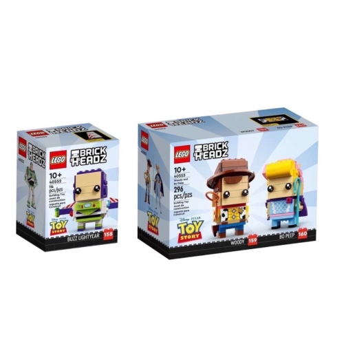 ￼《蘇大樂高賣場》LEGO 40552 40553 巴斯光年 胡迪和牧羊女 (全新)玩具總動員 大頭系列