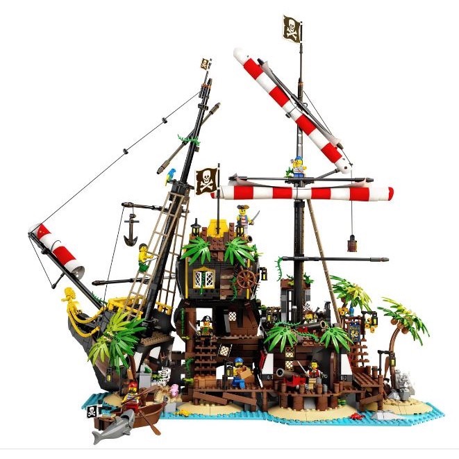 《蘇大樂高賣場》LEGO 21322 梭魚灣 海盜船(全新)絕版-細節圖3
