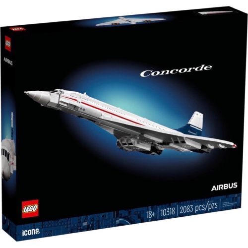 ￼《蘇大樂高》LEGO 10318 協和號客機 Concorde（全新)