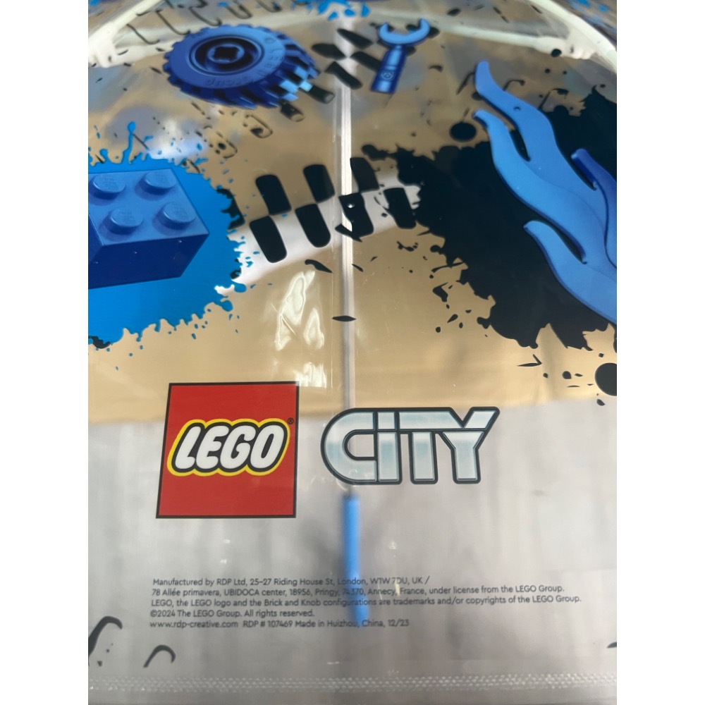 ￼《蘇大樂高》LEGO 兒童雨傘（全新）-細節圖6