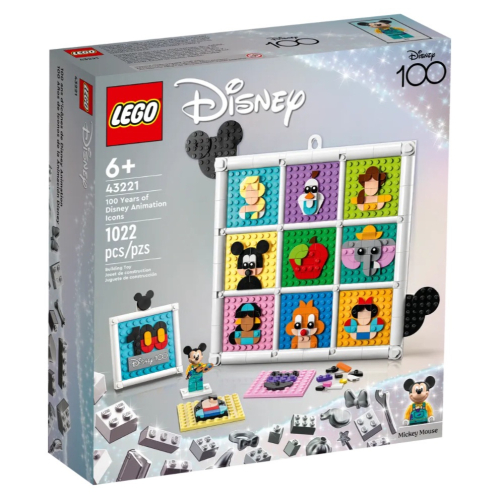 ￼《蘇大樂高》 LEGO 43221 Disney 迪士尼 百年迪士尼動畫經典角色（全新）