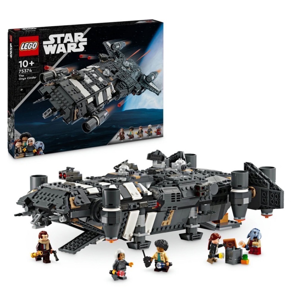 《蘇大樂高》LEGO 75374 星際大戰 The Onyx Cinder(全新)-細節圖2